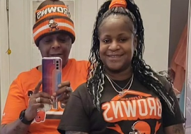 Image of Quadra and her wife