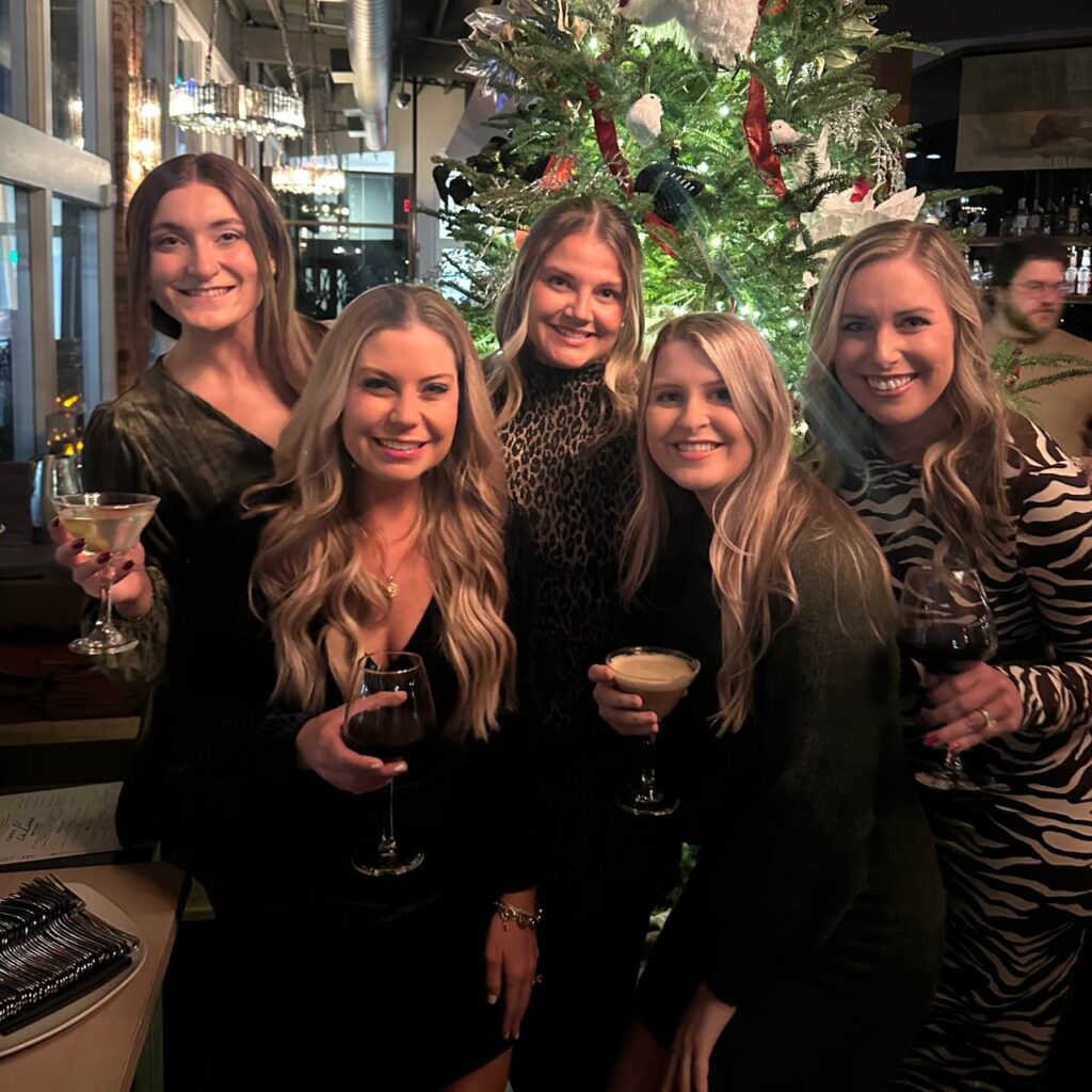 fountain holiday party cheers